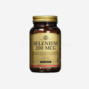 SELENIUM 200 MCG X 100 TABLETAS SOLGAR