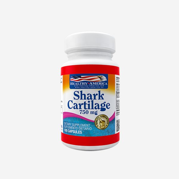 SHARK CARTILAGE 750MG CAP X100 HEALTHY AMERICA