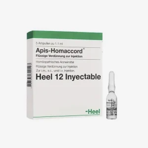 APIS HOMACCORD AMPOLLAS X 5 HEEL